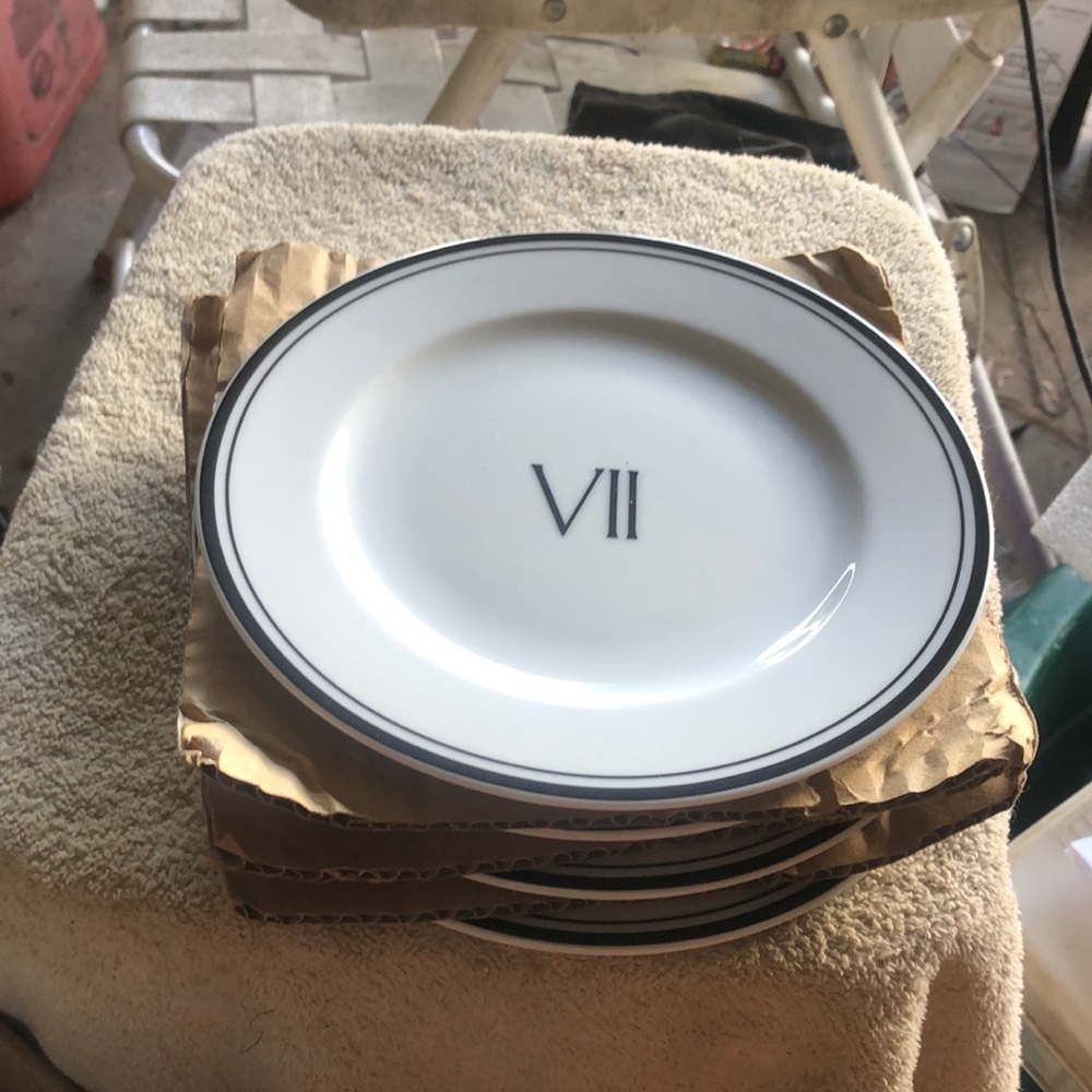 Vintage plates